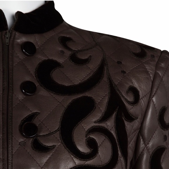 Valentino Boutique Vintage Leather Jacket - Picture 4 of 5